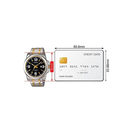 Casio – Bicolore pour hommes – Bracelet en acier inoxydable – MTP-1314SG-1AV Casio – Bicolore pour hommes – Bracelet en acier inoxydable – MTP-1314SG-1AV