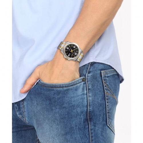 Casio – Bicolore pour hommes – Bracelet en acier inoxydable – MTP-1314SG-1AV Casio – Bicolore pour hommes – Bracelet en acier inoxydable – MTP-1314SG-1AV