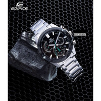 Casio – EFR-573DB-1VUDF – Cadran noir – Aiguilles fluorescentes – Avec dateur