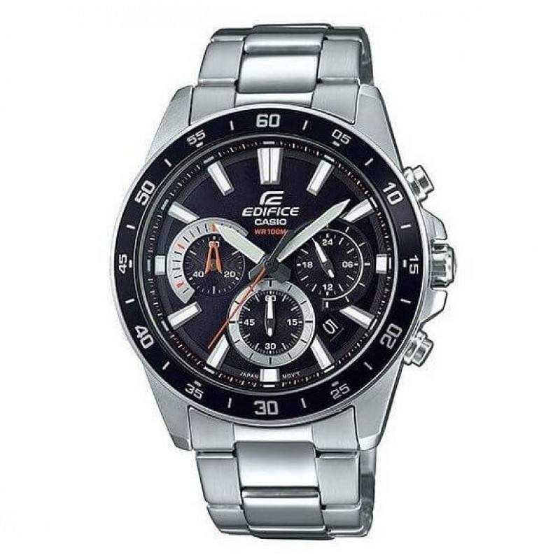 Casio – Collection Edifice pour hommes – Chronographe – Bracelet inoxydable – EFV-570D-1AV