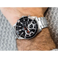 Casio – Collection Edifice pour hommes – Chronographe – Bracelet inoxydable – EFV-570D-1AV