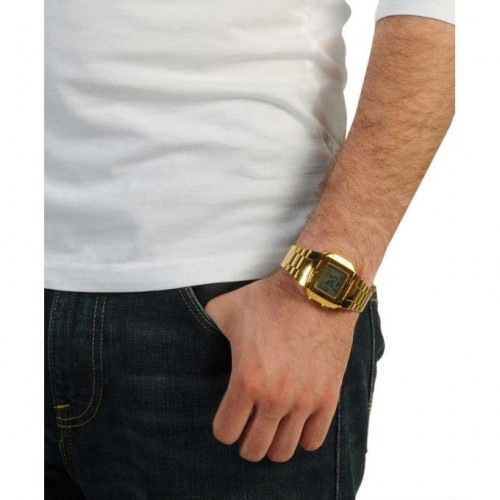 Casio – Mémo 30 fiches téléphoniques – Dorée pour hommes – Autonomie pile 10 ans – DB-360G-9A Casio – Mémo 30 fiches téléphoniques – Dorée pour hommes – Autonomie pile 10 ans – DB-360G-9A