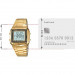 Casio – Mémo 30 fiches téléphoniques – Dorée pour hommes – Autonomie pile 10 ans – DB-360G-9A Casio – Mémo 30 fiches téléphoniques – Dorée pour hommes – Autonomie pile 10 ans – DB-360G-9A