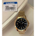 Casio – Cadran noir – Bracelet doré en acier inoxydable – Avec dateur – MTP-V004G-1BUDF Casio – Cadran noir – Bracelet doré en acier inoxydable – Avec dateur – MTP-V004G-1BUDF