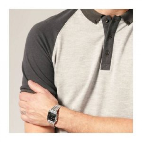 Casio – Classique Duel Time – Vintage Collection en fond noir – Bracelet en acier inoxydable – AQ-230A-1DMQ Casio – Classique Duel Time – Vintage Collection en fond noir – Bracelet en acier inoxydable – AQ-230A-1DMQ