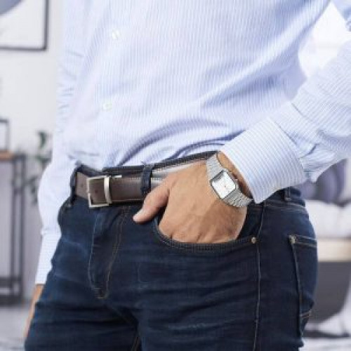 Casio – Dual Time – Classique design – Bracelet en acier inoxydable – AQ-230A-7DMQ Casio – Dual Time – Classique design – Bracelet en acier inoxydable – AQ-230A-7DMQ