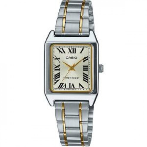 Casio – Femme Bicolore – Chiffres Romain – LTP-V007SG-9BUDF Casio – Femme Bicolore – Chiffres Romain – LTP-V007SG-9BUDF
