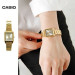 Casio – Montre femme bracelet en acier inoxydable Doré – LTP-V007G-9EUDF Casio – Montre femme bracelet en acier inoxydable Doré – LTP-V007G-9EUDF
