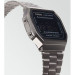 Casio – Dégites blanche sur noir – Bracelet en acier inoxydable noir – A168WGG-1BDF Casio – Dégites blanche sur noir – Bracelet en acier inoxydable noir – A168WGG-1BDF