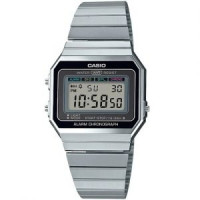 Casio – Montre Vintage Collection – Super Slim Case – Bracelet en acier – A700W-1ADF