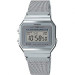 Casio – Montre Vintage SUPER SLIM – Digitale argentée – Bracelet milanais – A700WM-7ADF Casio – Montre Vintage SUPER SLIM – Digitale argentée – Bracelet milanais – A700WM-7ADF
