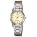 Casio – Montre femme tout en acier inoxydable – Bracelet bicolore – Cadran avec dateur – LTP-V002SG-9AUDF Casio – Montre femme tout en acier inoxydable – Bracelet bicolore – Cadran avec dateur – LTP-V002SG-9AUDF