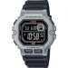 Casio – Montre digitale – Boîtier gris – Chiffres blancs sur fond noir – Étanchéité 100m – WS-1400H-1BVDF Casio – Montre digitale – Boîtier gris – Chiffres blancs sur fond noir – Étanchéité 100m – WS-1400H-1BVDF