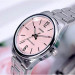 Casio – Montre femme élégante – Cadran rose – Bracelet en acier inoxydable – LTP-V005D-4B Casio – Montre femme élégante – Cadran rose – Bracelet en acier inoxydable – LTP-V005D-4B