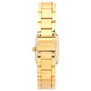  Casio – Montre femme dorée – Bracelet en acier inoxydable – LTP-1165N-9CRDF
