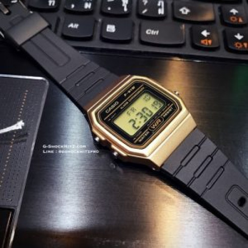 Casio – Montre Vintage Collection – Bracelet noir – F-91WM-9ADF Casio – Montre Vintage Collection – Bracelet noir – F-91WM-9ADF