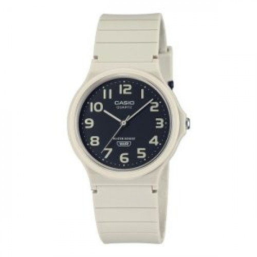 Casio – MQ-24UC-8BDF – Montre blanche en silicone avec cadran noir Casio – MQ-24UC-8BDF – Montre blanche en silicone avec cadran noir