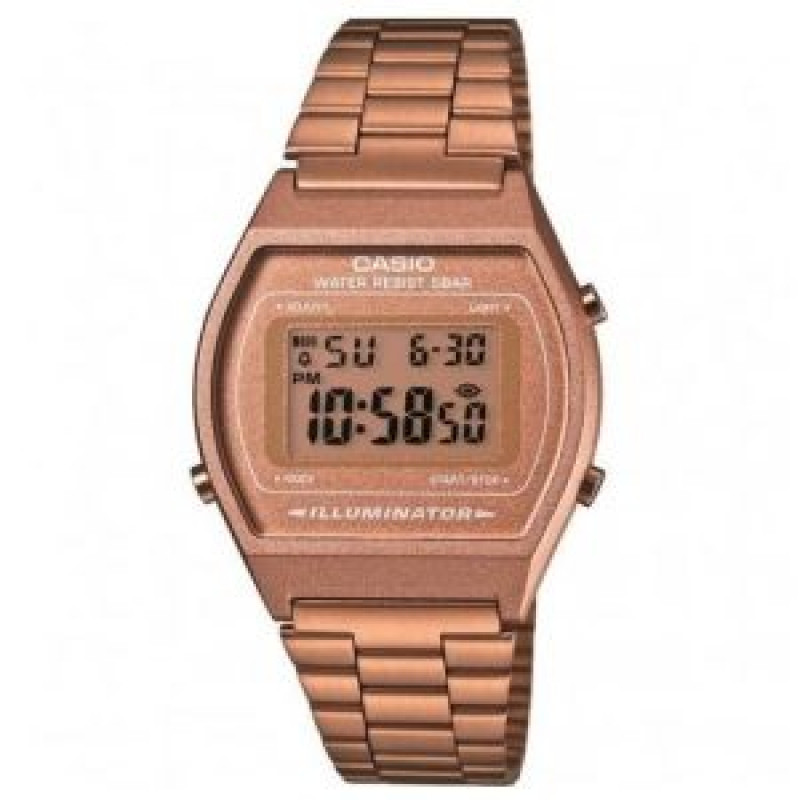 Casio – B640WC-5ADF – Montre bronze en acier inoxydable – Vintage Collection