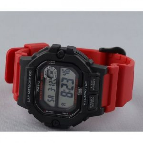 Casio – WS-1400H-4AVDF – Montre sport bracelet rouge Casio – WS-1400H-4AVDF – Montre sport bracelet rouge