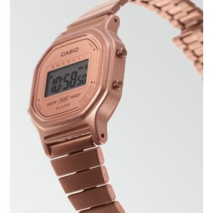 Casio – LA-11WR-5ADF – Montre digitale bronzée pour femme