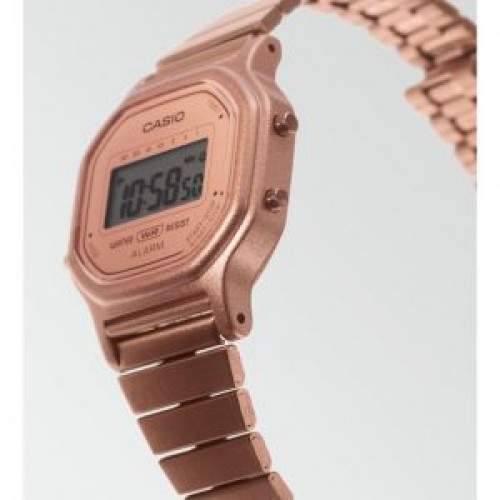 Casio – LA-11WR-5ADF – Montre digitale bronzée pour femme Casio – LA-11WR-5ADF – Montre digitale bronzée pour femme