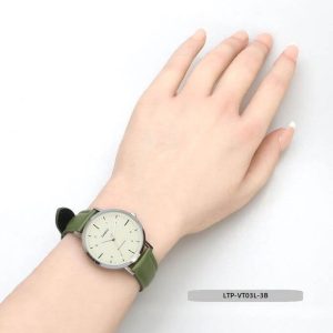 Casio – LTP-VT03L-3B – Montre femme classique et élégante