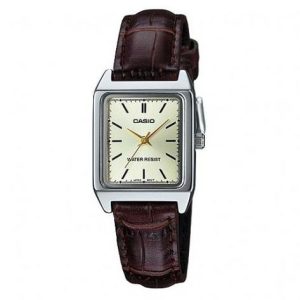 Casio – LTP-V007L-9EUDF – Montre femme carrée élégante