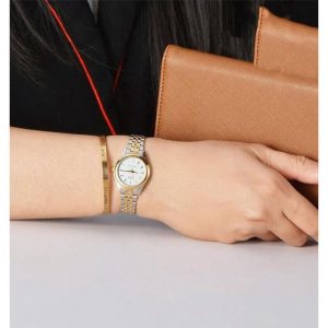 Casio – LTP-1129G-7ARDF – Montre femme bicolore classique