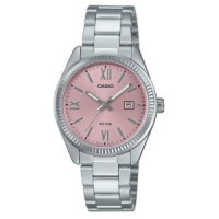Casio – cadran sunray pour femmes avec dateur – Étanche 50 m – Tout en acier inoxydable – LTP-1302DD-4A1V