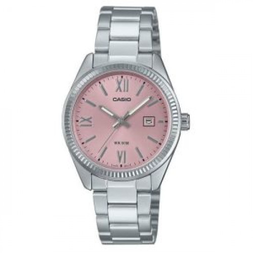 Casio – cadran sunray pour femmes avec dateur – Étanche 50 m – Tout en acier inoxydable – LTP-1302DD-4A1V Casio – cadran sunray pour femmes avec dateur – Étanche 50 m – Tout en acier inoxydable – LTP-1302DD-4A1V