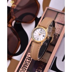 Casio – LTP-V002GL-7B3U – Montre femme classique en beige