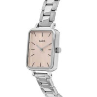 Casio – LTP-V009D-4E – Montre classique rose et argentée pour femme