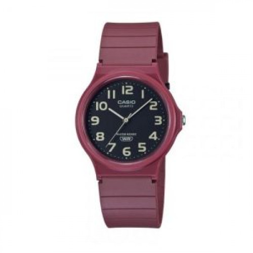 Casio – MQ-24UC-4BDF – Montre unisexe grenat et noire Casio – MQ-24UC-4BDF – Montre unisexe grenat et noire