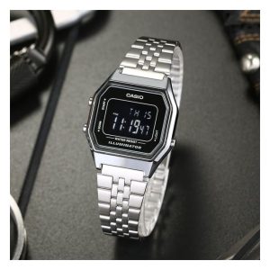 Casio – LA680WA-1BDF – Montre Vintage Collection digitale