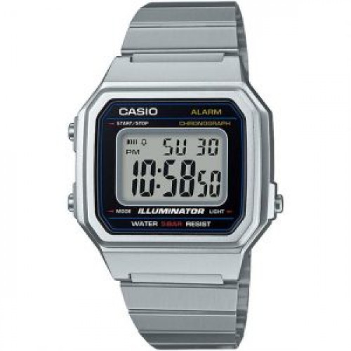 Casio – B650WD-1ADF – Montre digitale Vintage Collection argentée avec alarme Casio – B650WD-1ADF – Montre digitale Vintage Collection argentée avec alarme