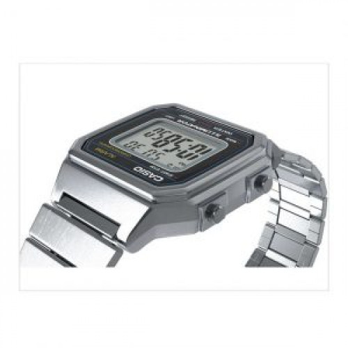 Casio – B650WD-1ADF – Montre digitale Vintage Collection argentée avec alarme Casio – B650WD-1ADF – Montre digitale Vintage Collection argentée avec alarme