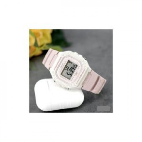 Casio – W-218HC-4A2VDF – Montre digitale rose pour femme avec bracelet en silicone Casio – W-218HC-4A2VDF – Montre digitale rose pour femme avec bracelet en silicone