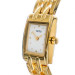 YEMA – YA408 – Montre femme dorée avec cadran carré blanc et bracelet en acier doré YEMA – YA408 – Montre femme dorée avec cadran carré blanc et bracelet en acier doré