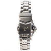 YEMA – YA164 – Montre femme argentée avec cadran noir et étanchéité 300 mètres