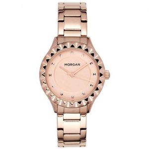 Morgan – MG001/2TM – Montre femme avec cadran bronze et bracelet en acier bronze