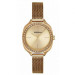 Morgan – MG003S/1EMM – Montre femme avec bracelet en mailles milanaises doré et cadran doré Morgan – MG003S/1EMM – Montre femme avec bracelet en mailles milanaises doré et cadran doré