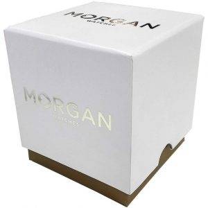 Morgan – MG003S/1EMM – Montre femme avec bracelet en mailles milanaises doré et cadran doré