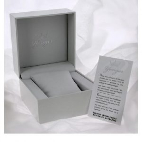 Yonger & Bresson – DMC1501/02 – Montre femme argentée avec cadran blanc et bracelet en acier argenté Yonger & Bresson – DMC1501/02 – Montre femme argentée avec cadran blanc et bracelet en acier argenté