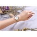 Yonger & Bresson – DMP050/BM – Montre femme dorée avec cadran blanc et bracelet en mailles milanaises Yonger & Bresson – DMP050/BM – Montre femme dorée avec cadran blanc et bracelet en mailles milanaises