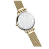 Yonger & Bresson – DMP050/BM – Montre femme dorée avec cadran blanc et bracelet en mailles milanaises
