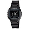 Casio – Montre enfant digitale noire avec bracelet en caoutchouc noir – LA-20WH-1BDF