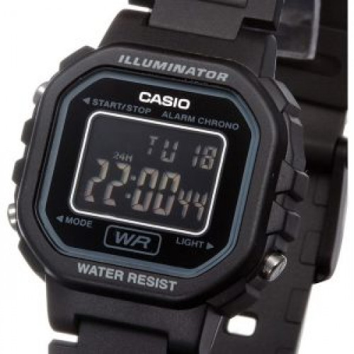 Casio – Montre enfant digitale noire avec bracelet en caoutchouc noir – LA-20WH-1BDF Casio – Montre enfant digitale noire avec bracelet en caoutchouc noir – LA-20WH-1BDF