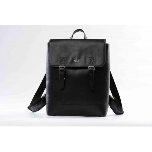 Mousafir Backpack Noir Grainé Business + Mousafir Backpack Noir Grainé Business +