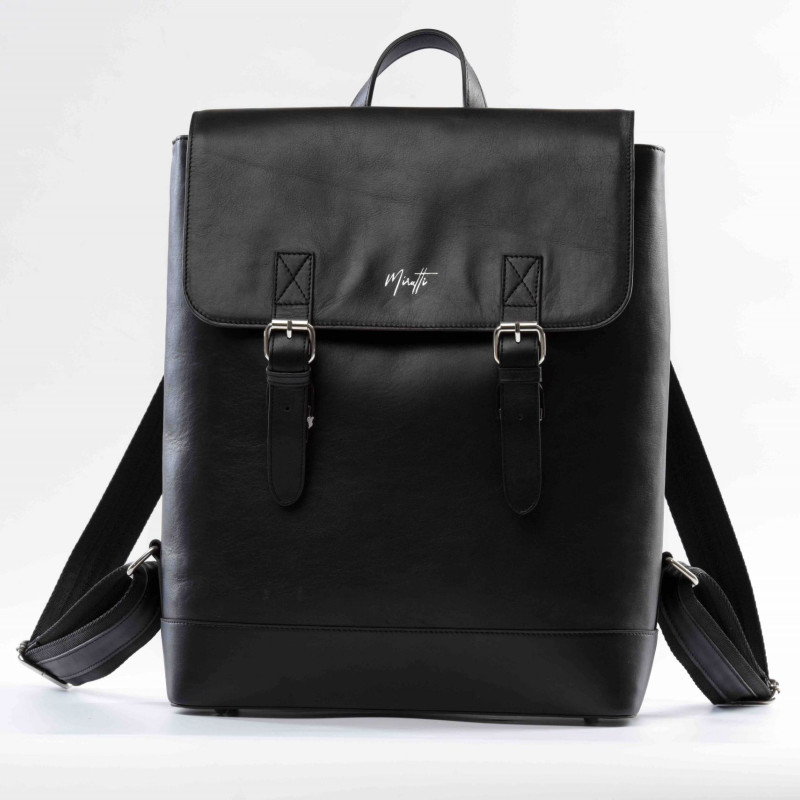 Mousafir Backpack Noir Grainé Business +