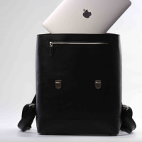 Mousafir Backpack Noir Grainé Business +